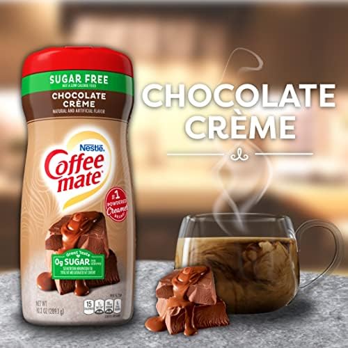 Nestlé Coffee Mate Sugar Free Powdered Chocolate Coffee Creamer 289 g