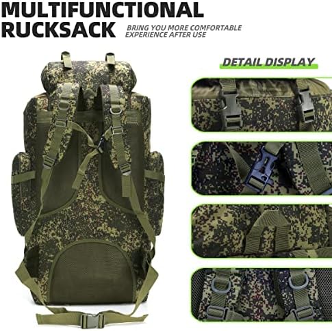King'sGuard Men's 100L Camping Hiking Backpack