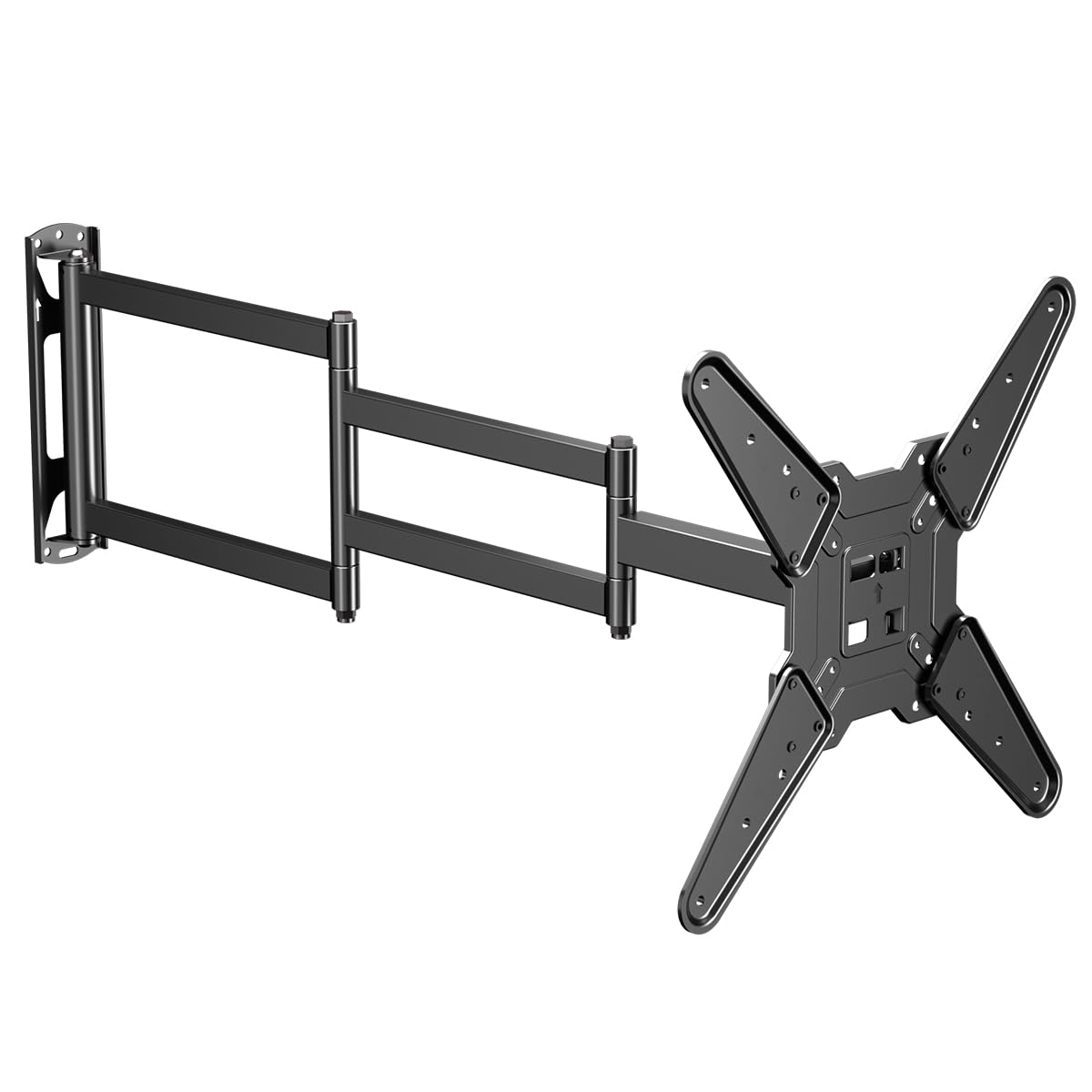 Suptek Corner TV Mount with 40 inch Extension Arm, Long Arm TV Mount for Most 26-65 Inch TVs, Swivel and Tilt Full Motion TV Bracket Max VESA