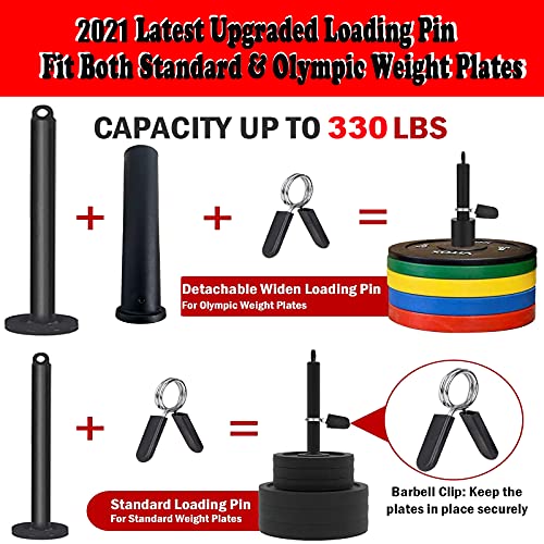 Taeku LAT Pulley System for Home Gym ? Strength Training Fitness Equipment Cable Machine for Triceps, Biceps, Back & Shoulder Workouts (100" Cable+2''