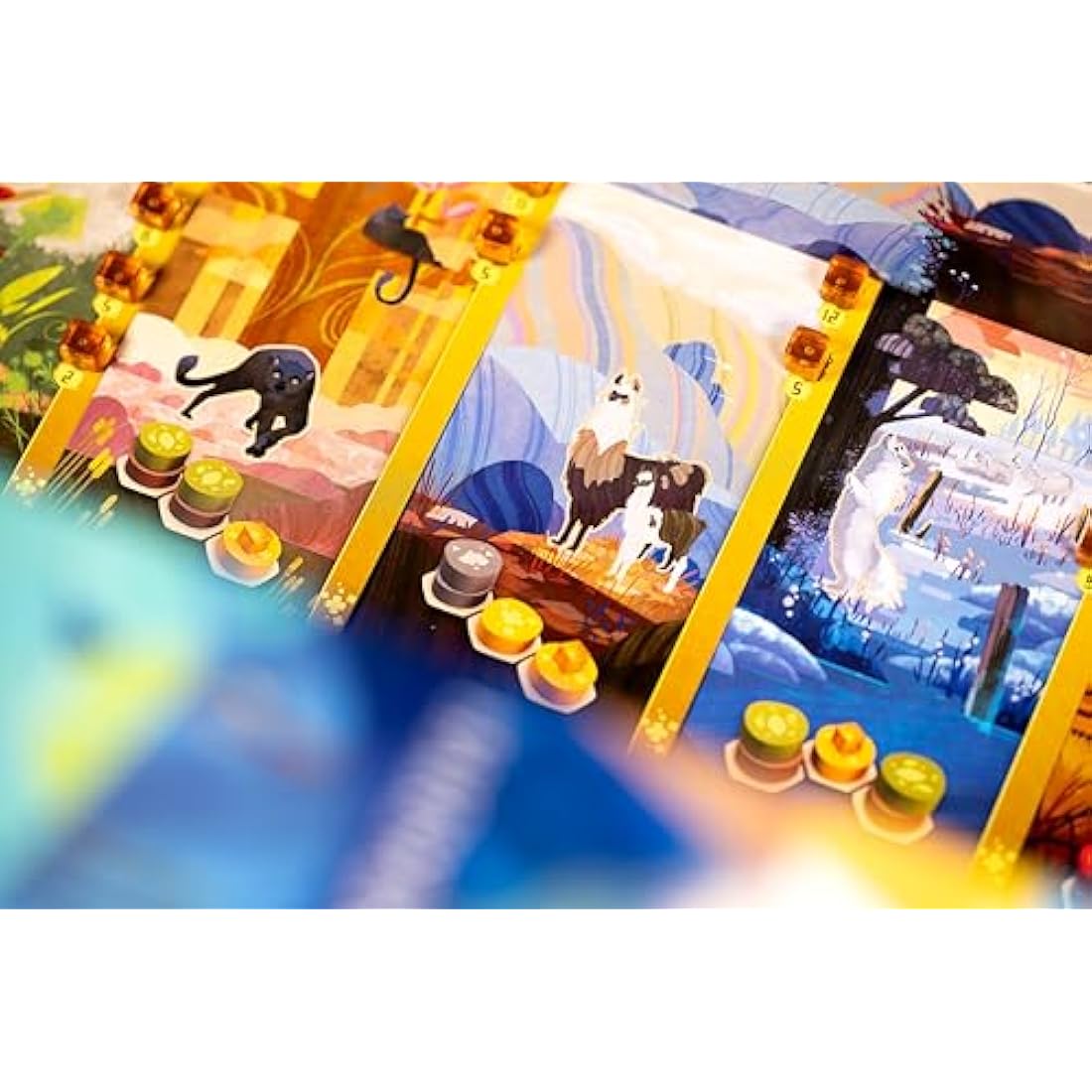 Libellud - Asmodee - Harmonies - Board Games - Family and Friends Games - Creation of Landscapes and Habitats for Animals - Strategy and Creativity - For Ages 10 and Above - French Version