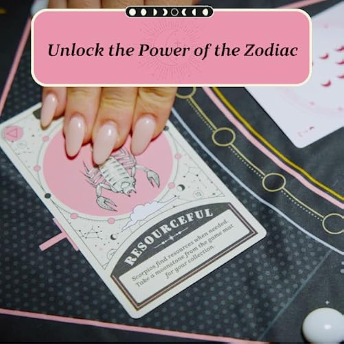 The Morbid Network Presents: The Lunar Dial | Harness the Power of the Moon | Strategy Board Games for Adults | For 2-4 Players | Ages 14+