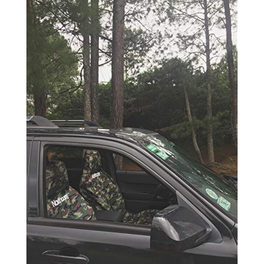 Northcore Surfing and Watersports Accessories - Water Resistant Car Seat Cover CAMO - Tough material that's going to last