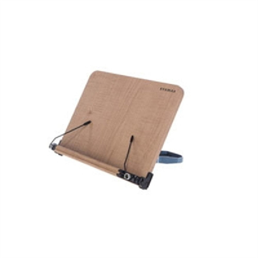 Sysmax Natural Wood Book Stand Reading Stands Laptop Holder Angle Adjustable (Small)