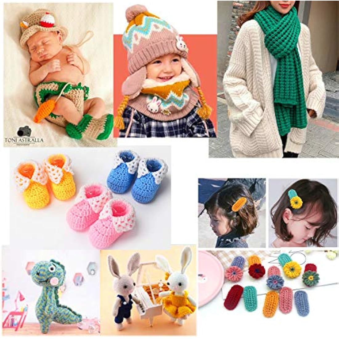 JZK 20 Multicolour 50g Super Soft Milk Cotton Wool Yarn for Knitting Crochet Baby Garments hat Shoes Socks Scarf Toy Making