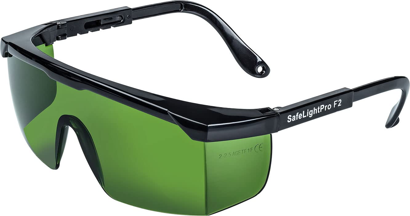 AGETECH SafeLightPro F2 Special eye protection against light impulses (flashes) emitted by HPL and IPL hair removal devices, Eye Protection