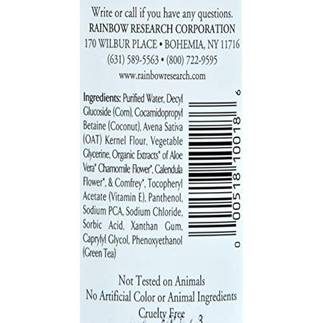Colloidal Oatmeal Bath & Body Wash, Fragrance Free, 12 oz (360 ml)