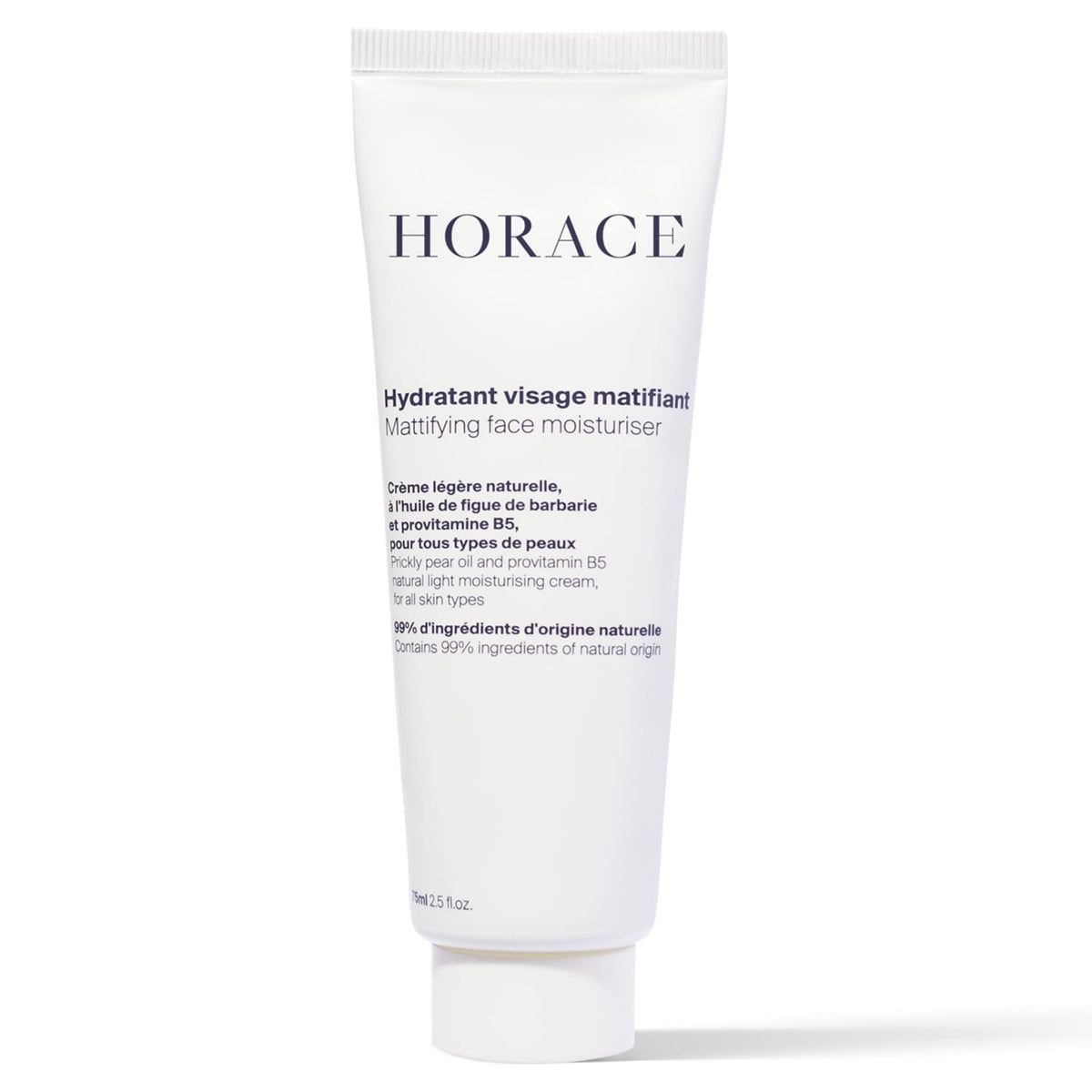 HORACE Mattifying Face Moisturizer for Men ? 96.6% Organic & Natural Ingredients ? No Silicones or Mineral Oils ? Moisturising Cream for All Skin