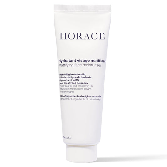 HORACE Mattifying Face Moisturizer for Men ? 96.6% Organic & Natural Ingredients ? No Silicones or Mineral Oils ? Moisturising Cream for All Skin