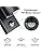 Wondlumi Outdoor Wall Lights PIR Motion Sensor Outside Light Mains Powered Wall Lamp IP44 Security Lighting Black, Incl. 2X 5W GU10 LED Bulbs Warm White