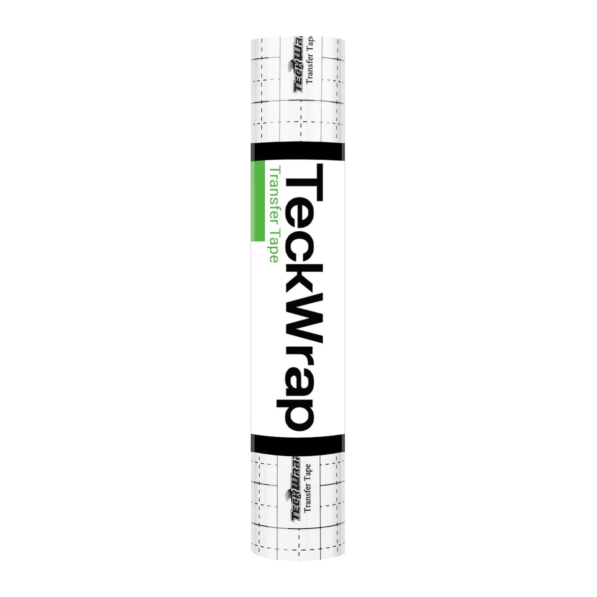 TECKWRAP Clear Transfer Paper Tape Roll 12? x 10 FT Medium Tack Black Alignment Grid Vinyl Transfer Tape Perfect for Self Adhesive Vinyl Signs