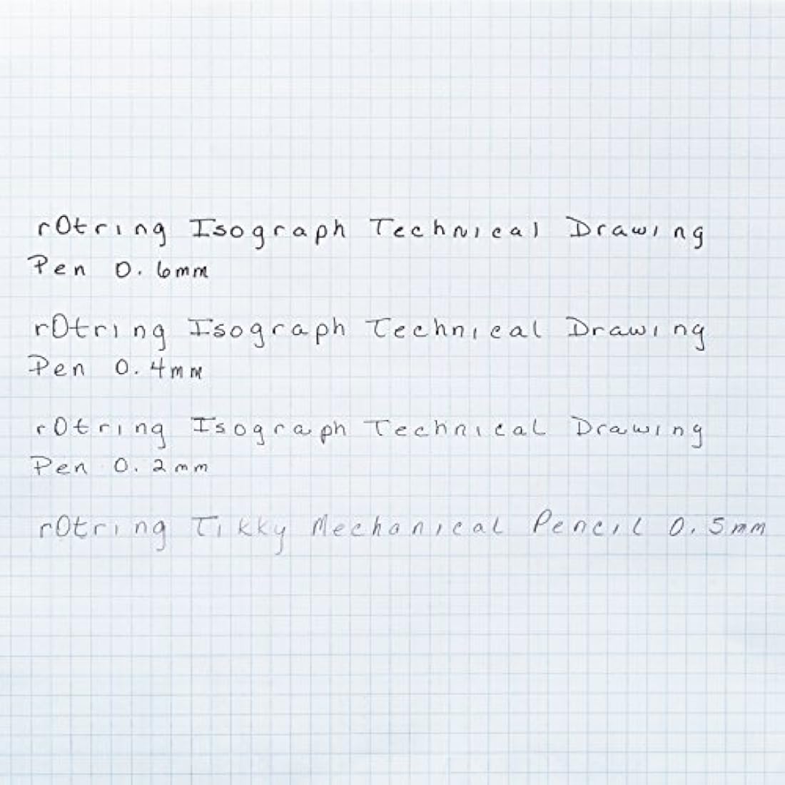 rOtring Isograph Fineliner Pen & Pencil College Set | 3 Technical Pens (0.20mm, 0.40mm, 0.60mm) and Mechanical Pencil (0.5mm) + Accessories