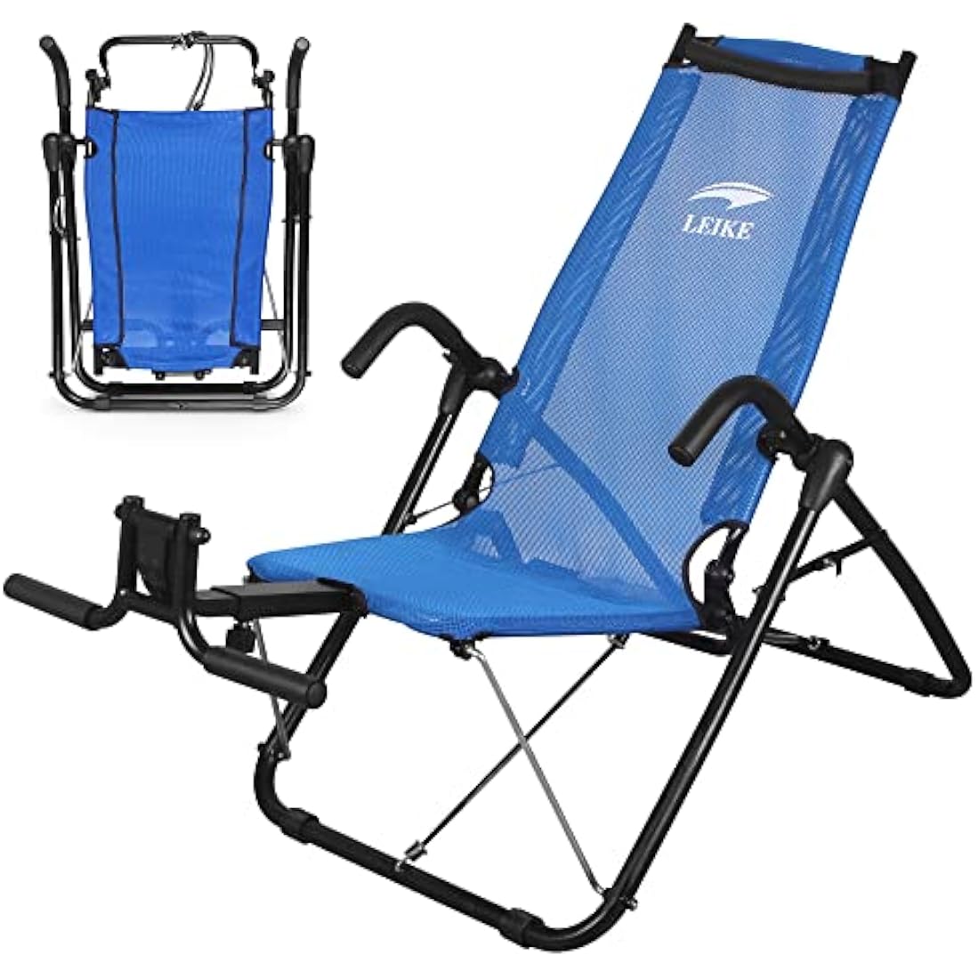 leikefitness Ab Exercise Chair Core Strengthening Lightweight Foldable Sport Abdominal Exerciser Strength Training Inversion Equipment