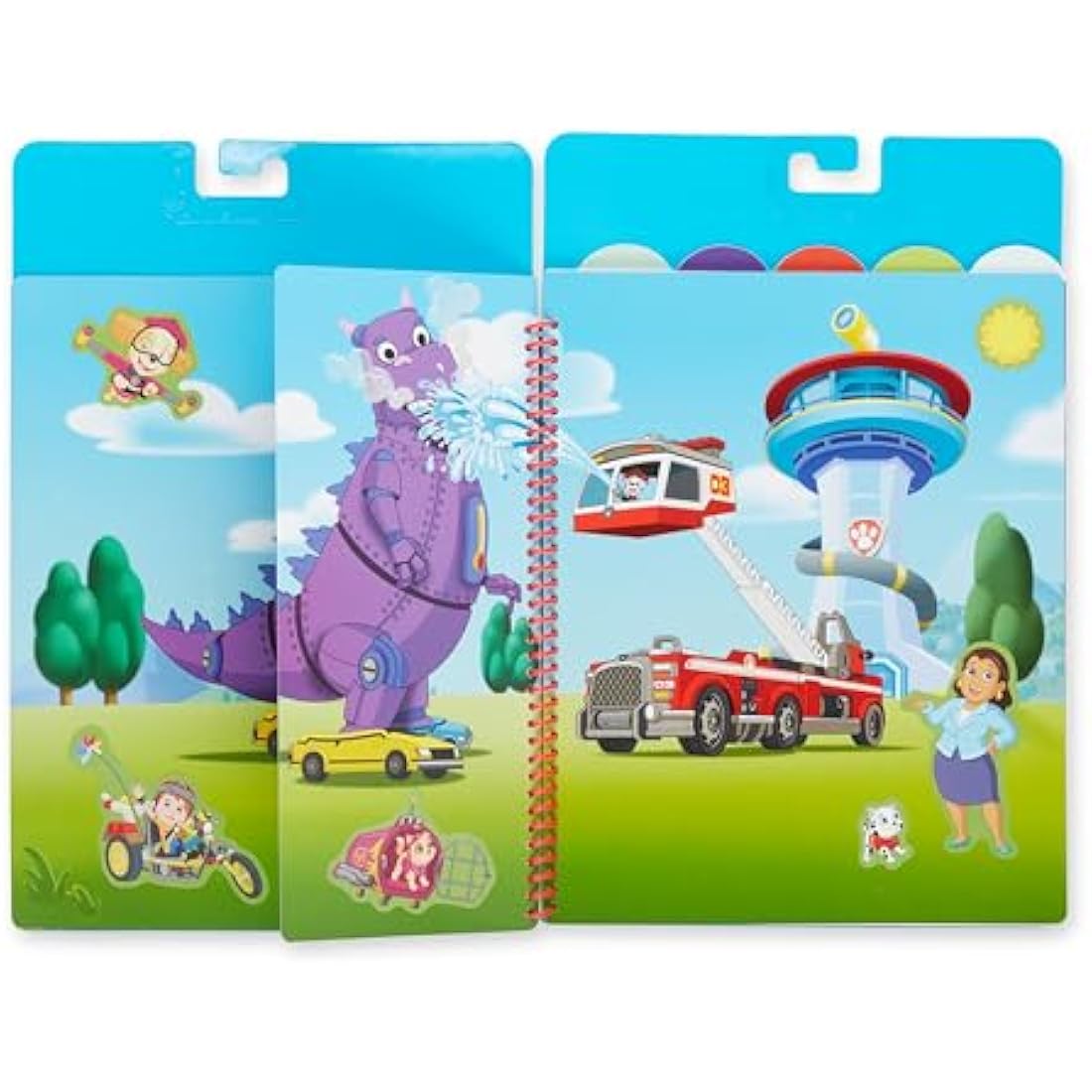 Melissa & Doug PAW Patrol Reusable Stickers Ultimate Rescue | Activity Pad | Sticker Book | 3+ | Gift for Boy or Girl