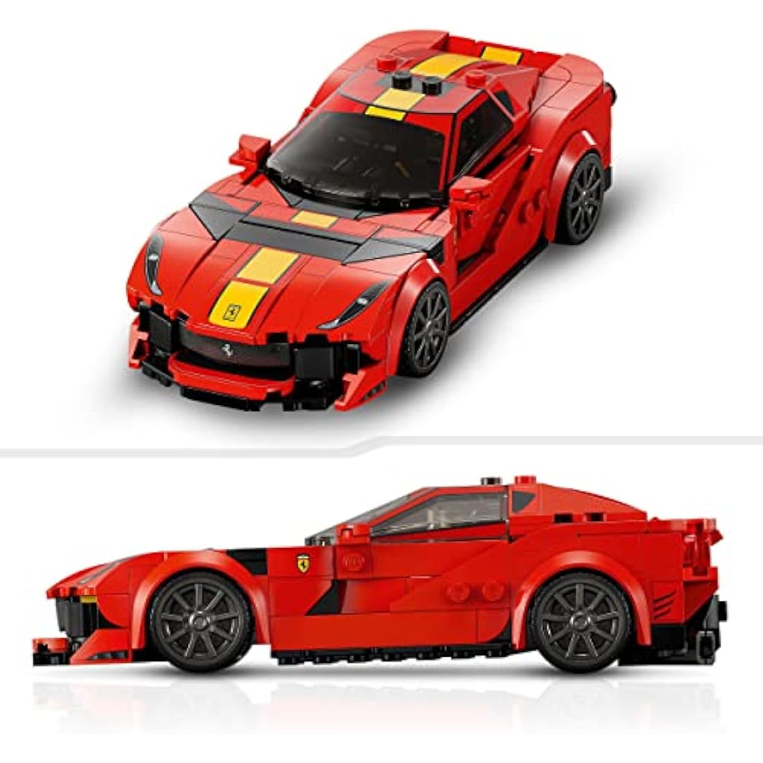 LEGO Speed Champions Ferrari 812 Competizione, Sports Car Toy Model Building Kit for Kids, Boys & Girls, 2023 Series, Collectible Race Vehicle Set 76914