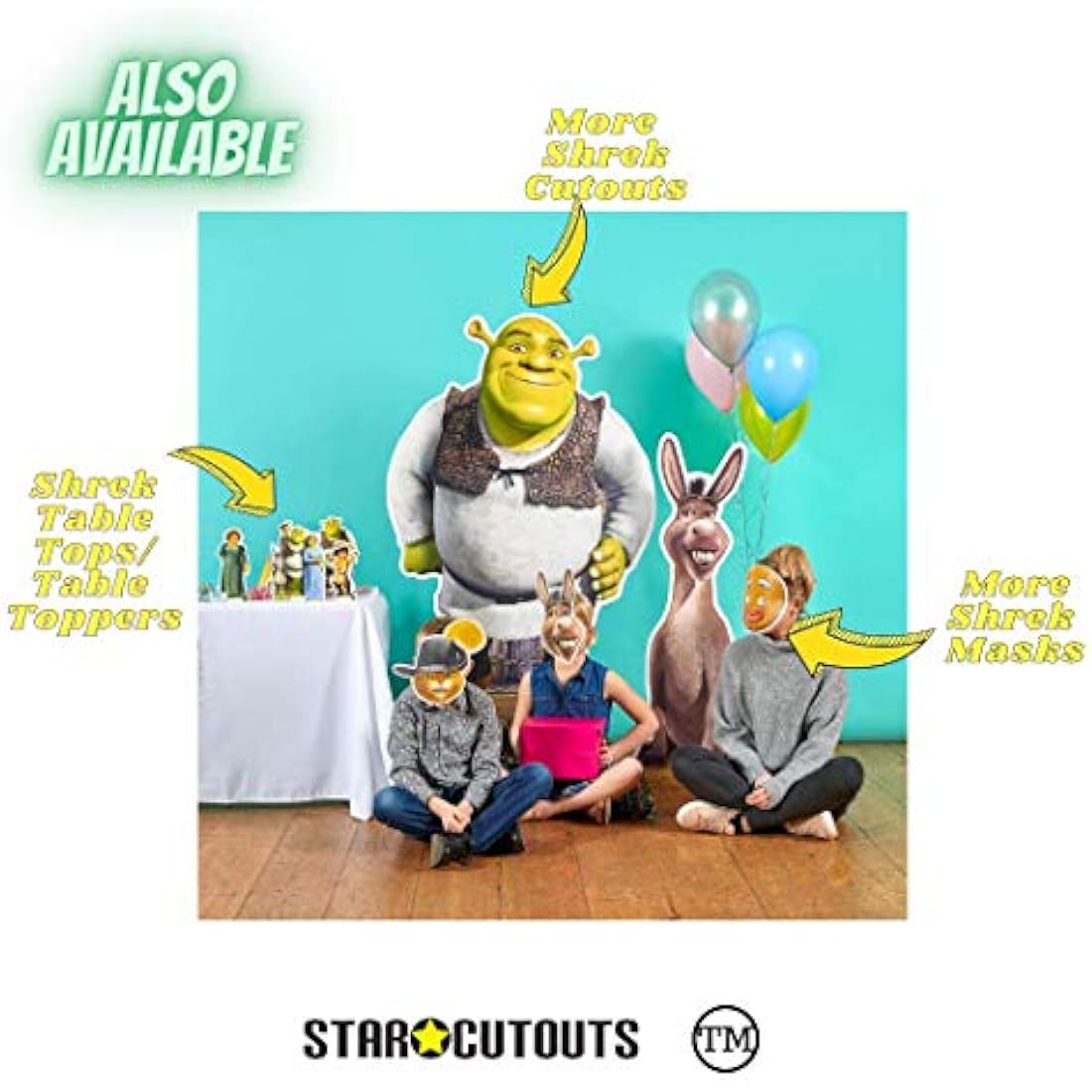 Shrek Lifesize Cardboard Cutout 170cm