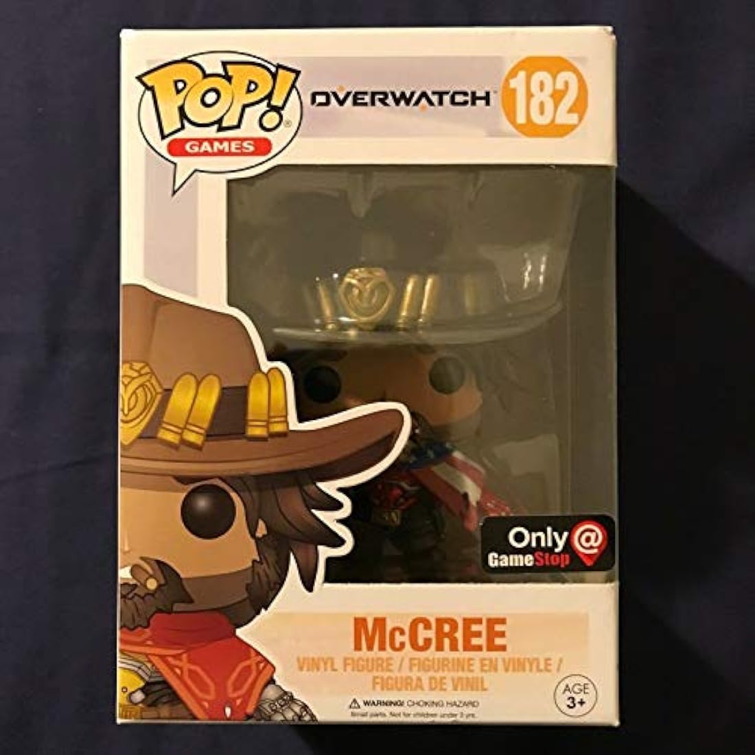 POP! Games: Overwatch - USA McCree Exclusive #182 Vinyl Figure