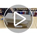 vgoltd Furniture Stickers Gloss Self Adhesive Vinyl Wrap Sticky Contact Paper Roll for Kitchen Countertop Cupboard Cabinets Wardrobe & Tabletops (Cream, 30W x 500L cm)