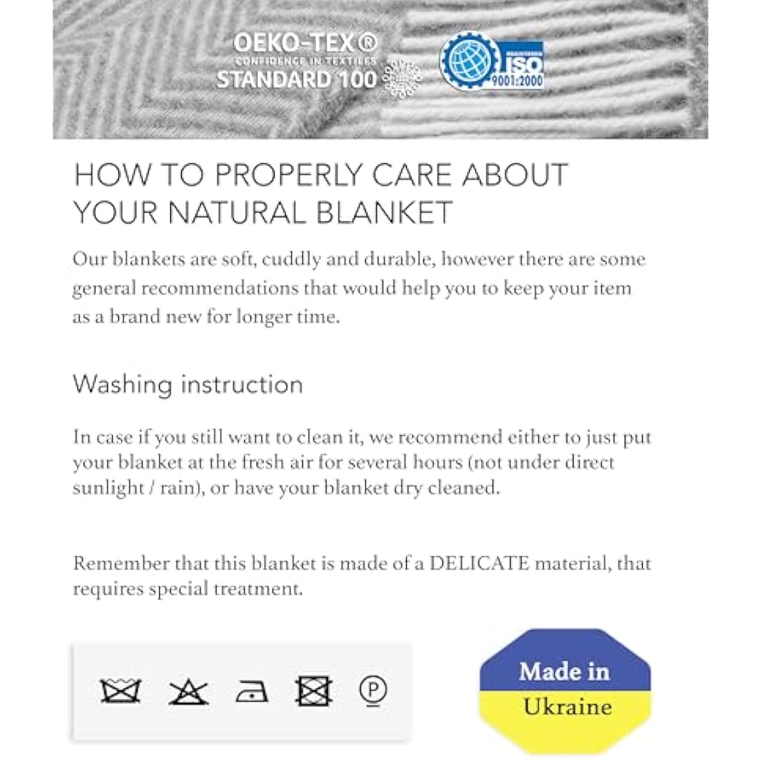 LYHome Travel Blanket - Extra Warm Picnic Throw, Bed Camping Outdoor Wool Blankets, Cozy Soft Throws, Military Army and Garden Outside Use (51x67 in | 130x170 cm | Gray - Light Gray Double-sided)