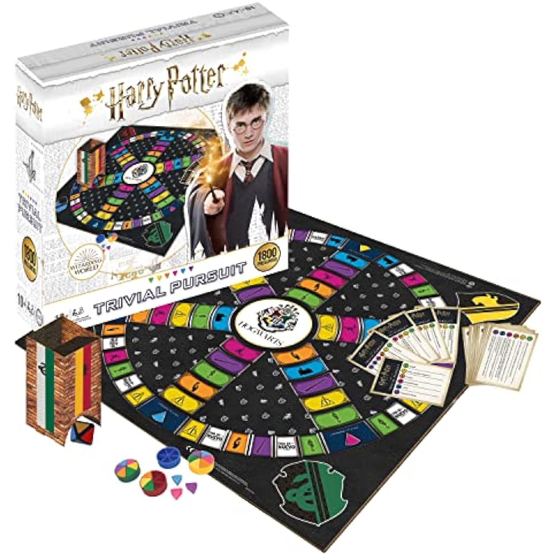 Winning Moves - Trivial Pursuit - Harry Potter - Question Board Game Includes board - Spanish version