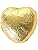 100 Milk Chocolate Hearts - Gold foil Mothers Day Chocolates - Creamy Wedding Party Table Favours - Ideal for Parties, Birthdays, Anniversaries, Valentine's Day Chocolates