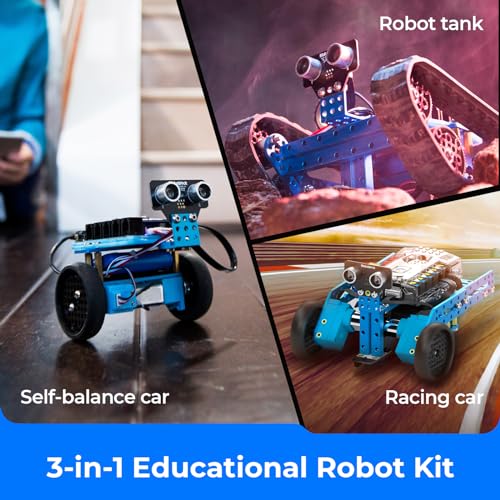 Makeblock mBot Ranger 3-in-1 Robot, Programmable Robot Kit, Building Robot Kit, Scratch and Arduino C Programming Robot Toys, APP Control, STEM Toy Robots, Build Educational Robot Gifts for Age 10+
