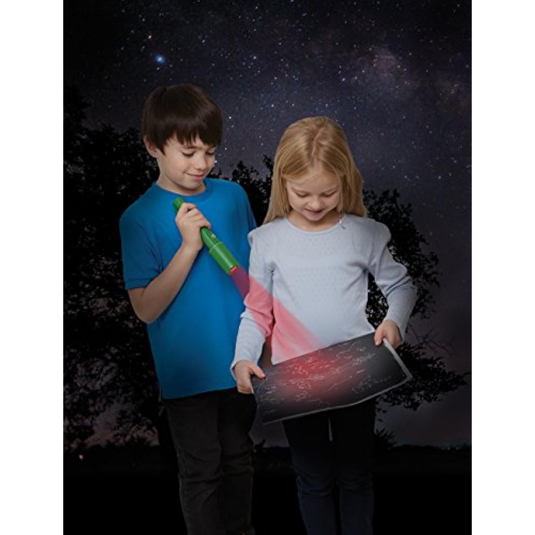 Brainstorm Toys Outdoor Adventure Kids Night Vision Torch – Red Light Preserves Night Vision, Perfect for Outdoor Exploration and Adventures