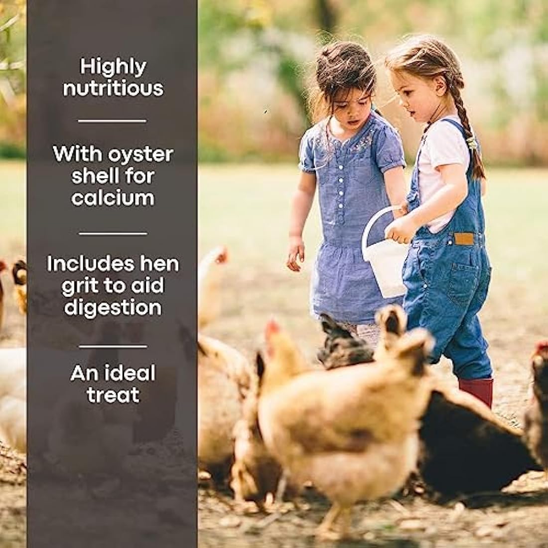 Copdock Mill Poultry Gold Chicken Feed 20kg - Highly Nutritious Chicken Food - Contains Layer Pellets, Oyster Shell and Hen Grit - High in Calcium
