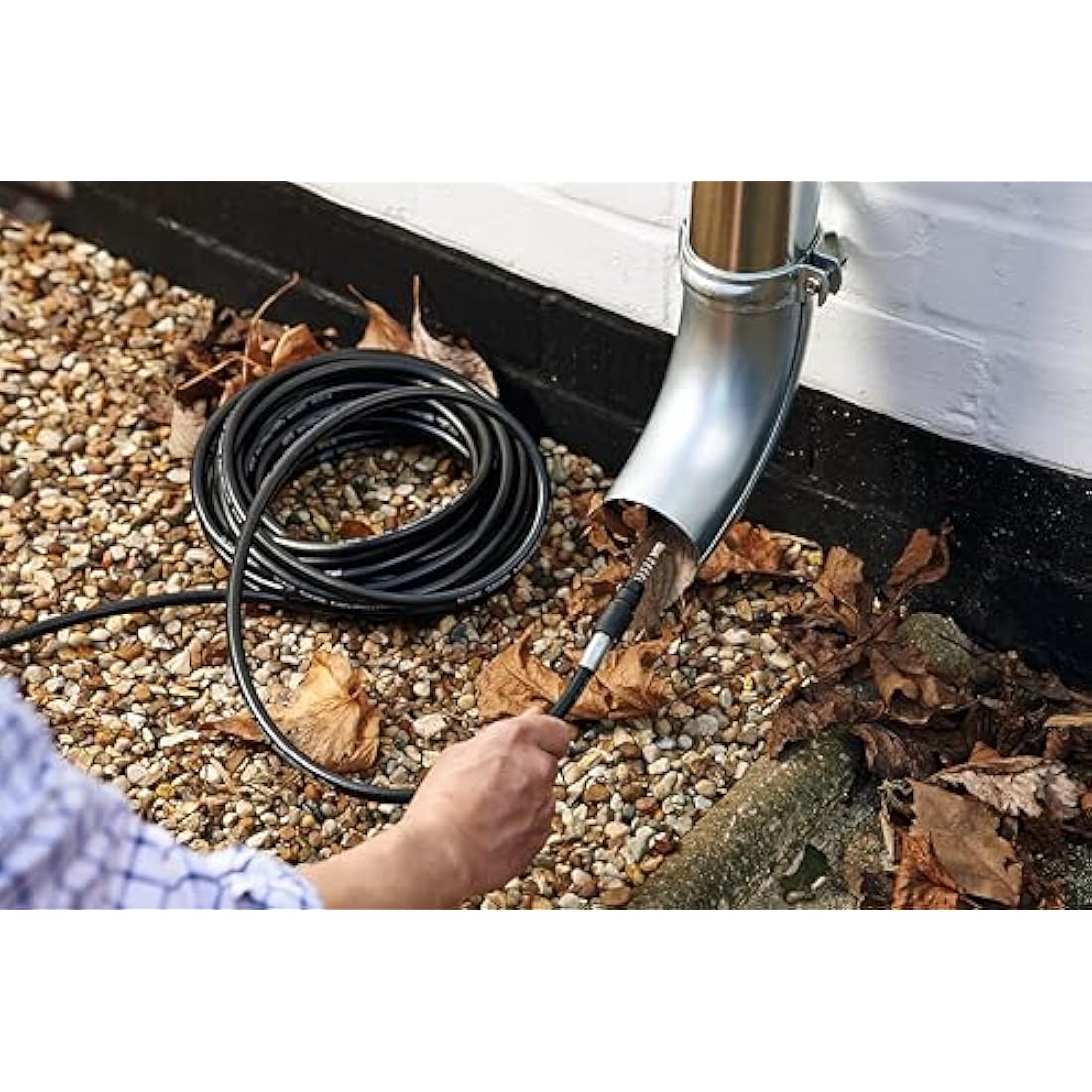 Bosch 10m Drain Cleaner (Compatible with Bosch Pressure Washers: EasyAquatak 110/120, UniversalAquatak 125/130/135, AQT 33-10, AQT 33-11, AQT 35-12, AQT 37-13, AQT 40-13, AQT 42-13)
