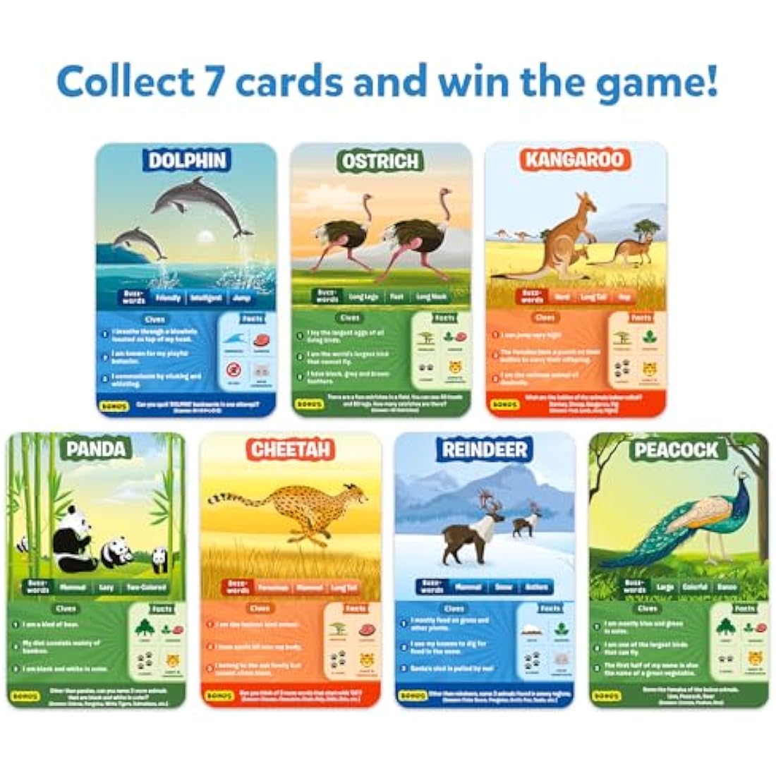 Skillmatics Guess in 10 Animal Planet, Card Game, Perfect for Boys, Girls, Kids, Teens, Adults Who Love Animals, Trivia Games, Travel Games, Gifts for Ages 6, 7, 8, 9, 10, and Up