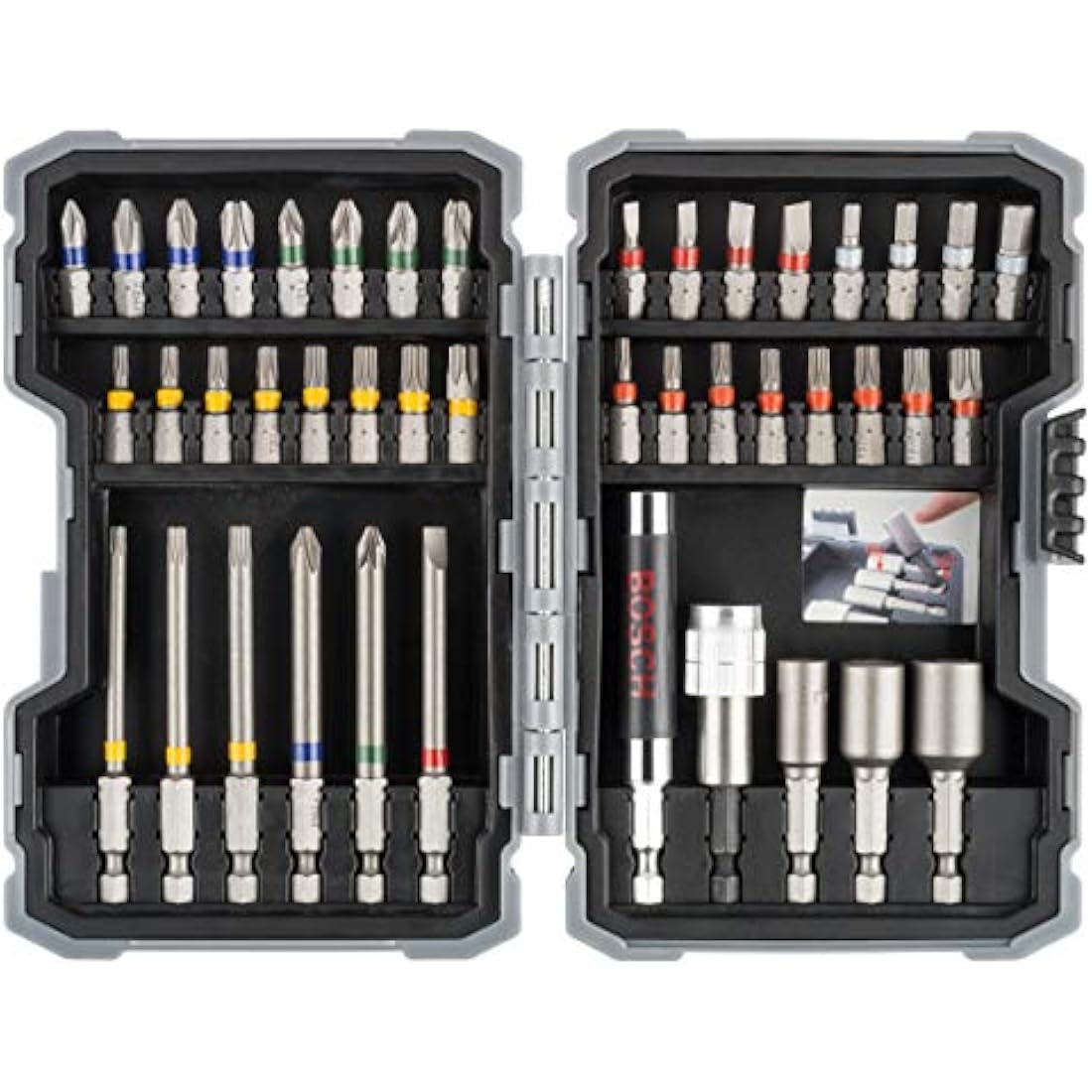 Bosch Professional 43-piece Screwdriver Bit & Nutsetter Set (drill accessories)