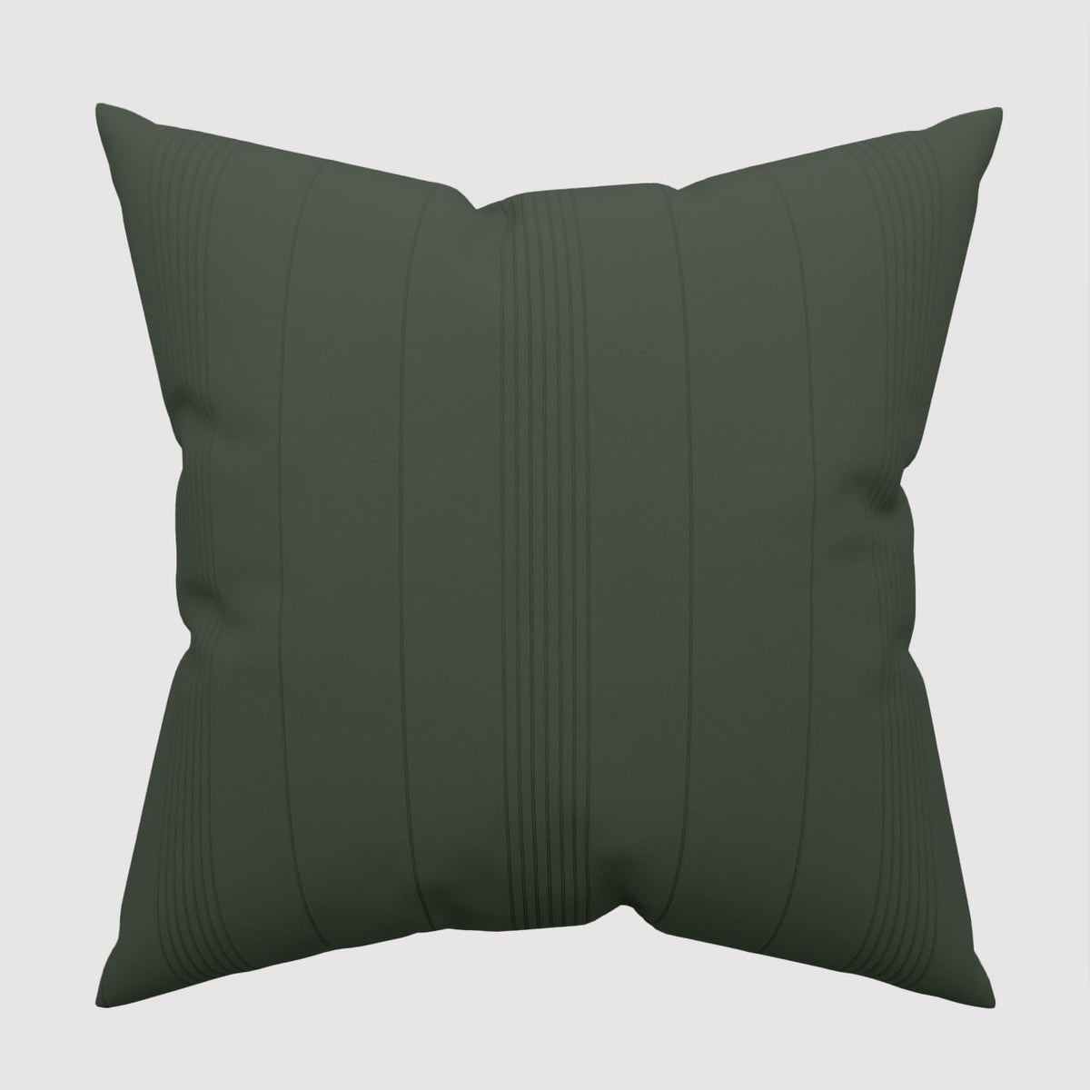 Soleil d'ocre, Adele Cotton Cushion Cover, Khaki, 60 x 60 cm