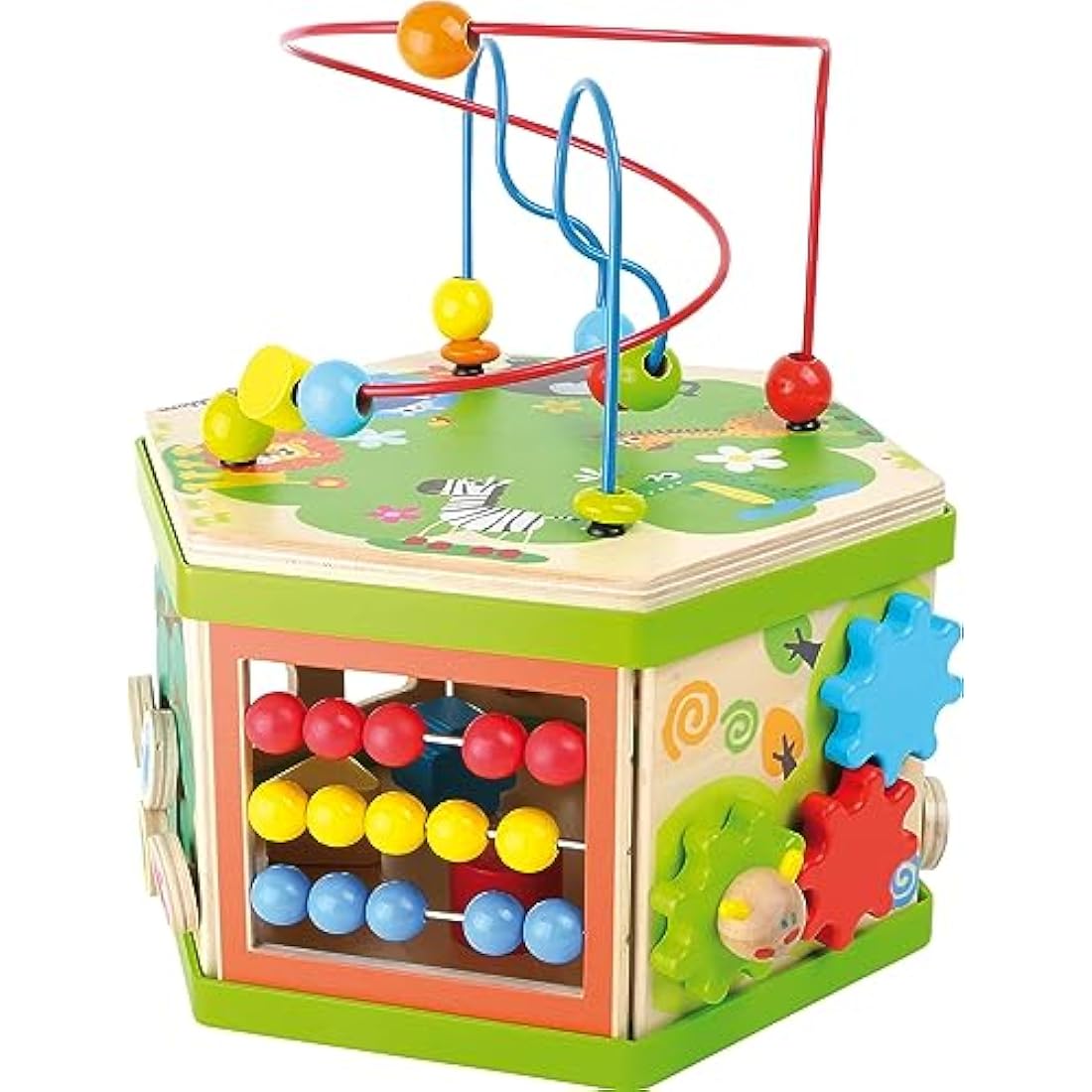 Legler 4244 "Safari" Trainer Activity Cube (Multi-Colour)