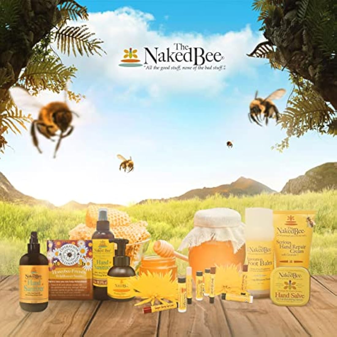 The Naked Bee Orange Blossom Hand & Feet Gift Set. Serious Repair Hand Cream & Restoration Foot Balm. Pamper Gifts for Women. Moisturising Hand & Foot Skin Care Set. Feet Balm & Hand Cream Gift Set.