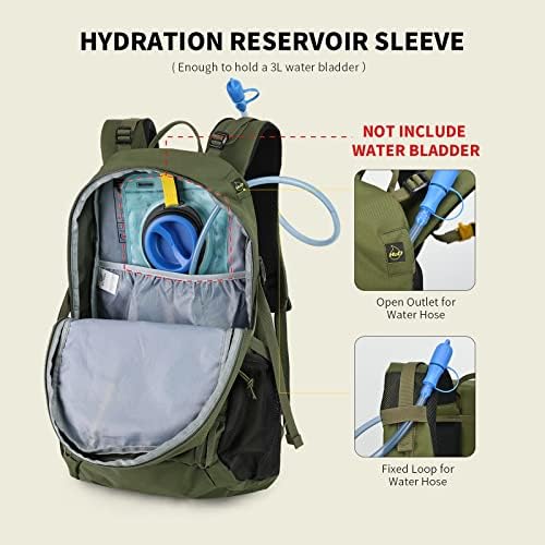 SKYSPER Rucksack 35L Hiking Backpack, Lightweight Travel Backpack Camping Trekking Backpack for Men Women