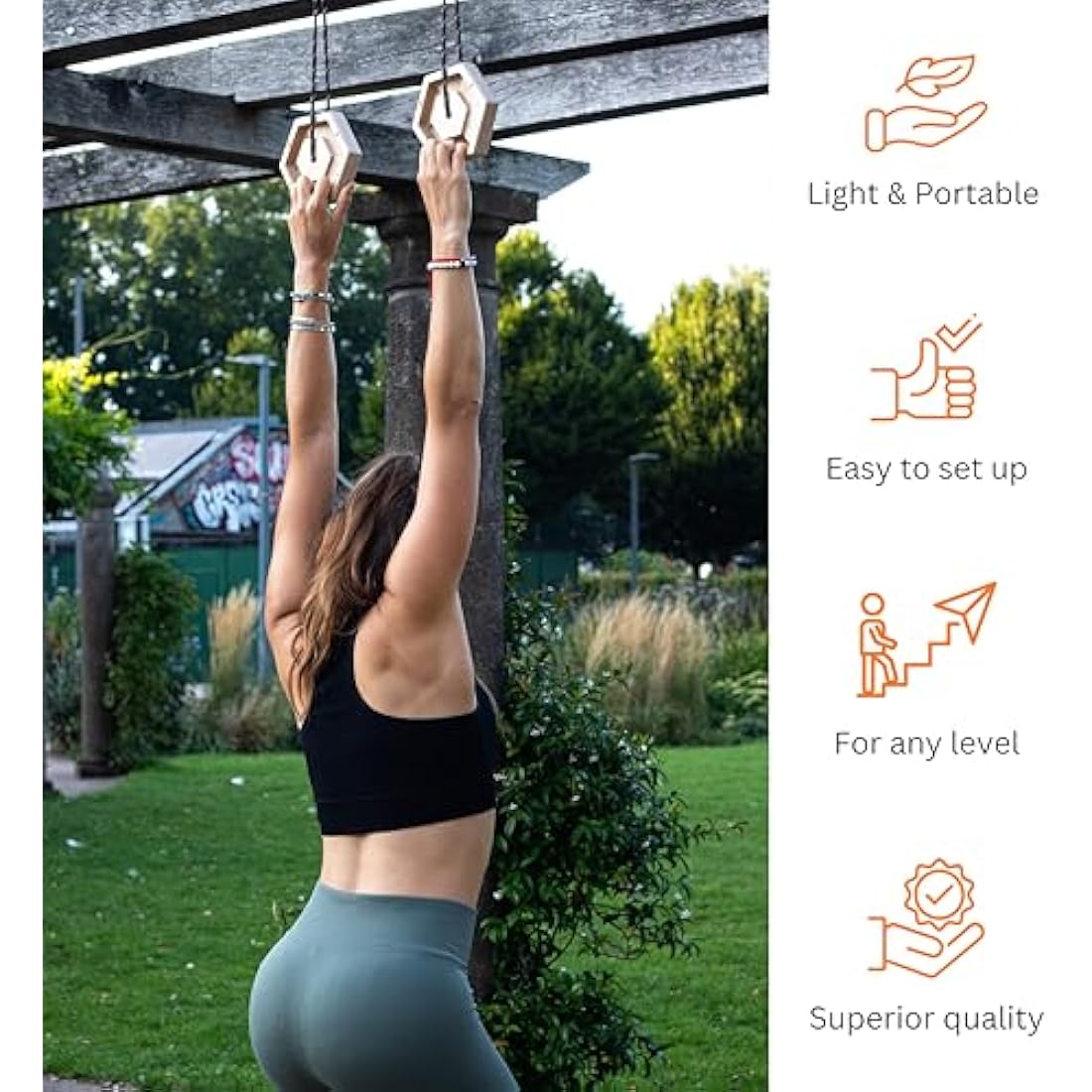 Bellaroca® | Climbing Hangboard, Portable Fingerboards for Climbing Training, Professional Climbing Boards for Finger Strenght in Rock Climbing and Bouldering