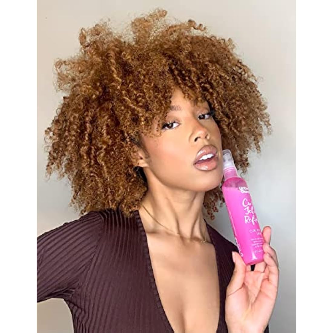 Umberto Giannini Curl Jelly Hair Kit - Includes 4 Products to Wash + Style your Curls - Cult Favorite Curl Jelly - Shampoo, Conditioner, Curl Cream - For Curls, Waves & Coils