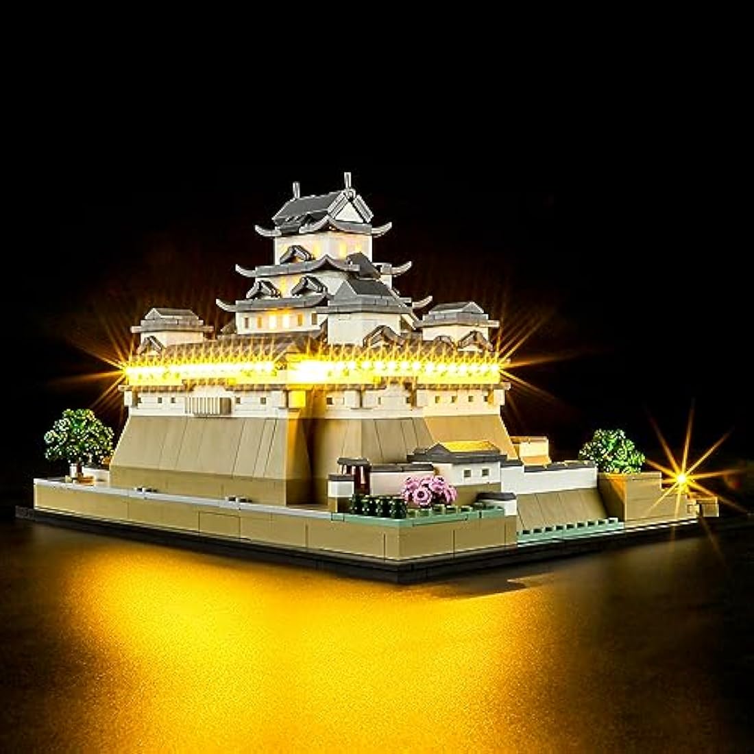 BRIKSMAX Led Lighting Kit for LEGO Himeji Castle - Compatible with Lego 21060 Architecture Building Set- Not Include Lego Set