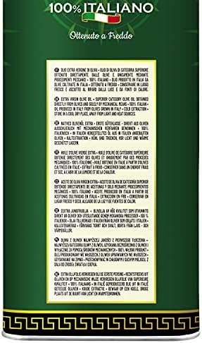 Le Terre di Colombo – 100% Italian Extra Virgin Olive Oil, 5 L