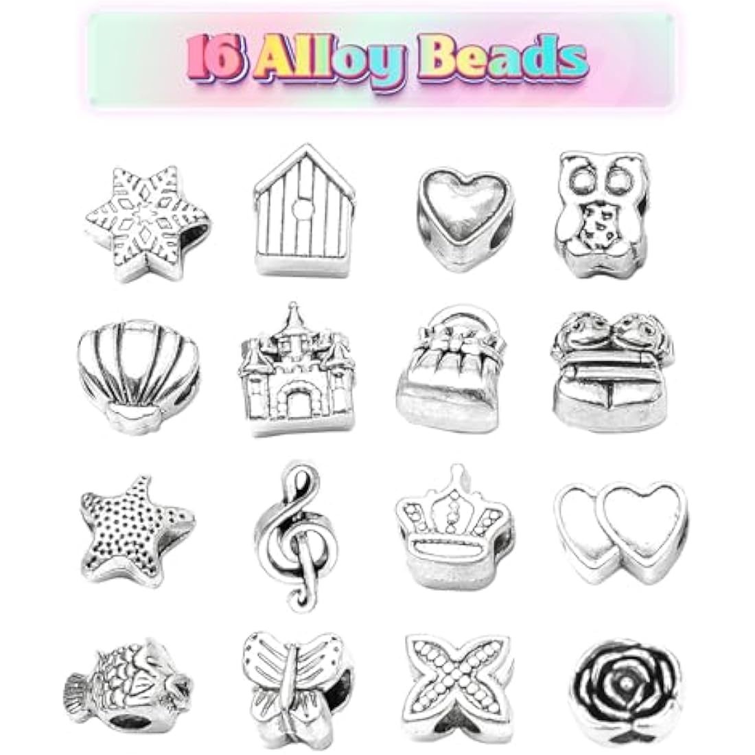 BIIB Unicorn Gifts for Girls, Bracelet Making Kit, Jewellery Making Kit, Gifts for Teenage Girl Toys Age 5 6 7 8 9 10, Girls Gifts Arts and Crafts for Kids, Girl Birthday Presents