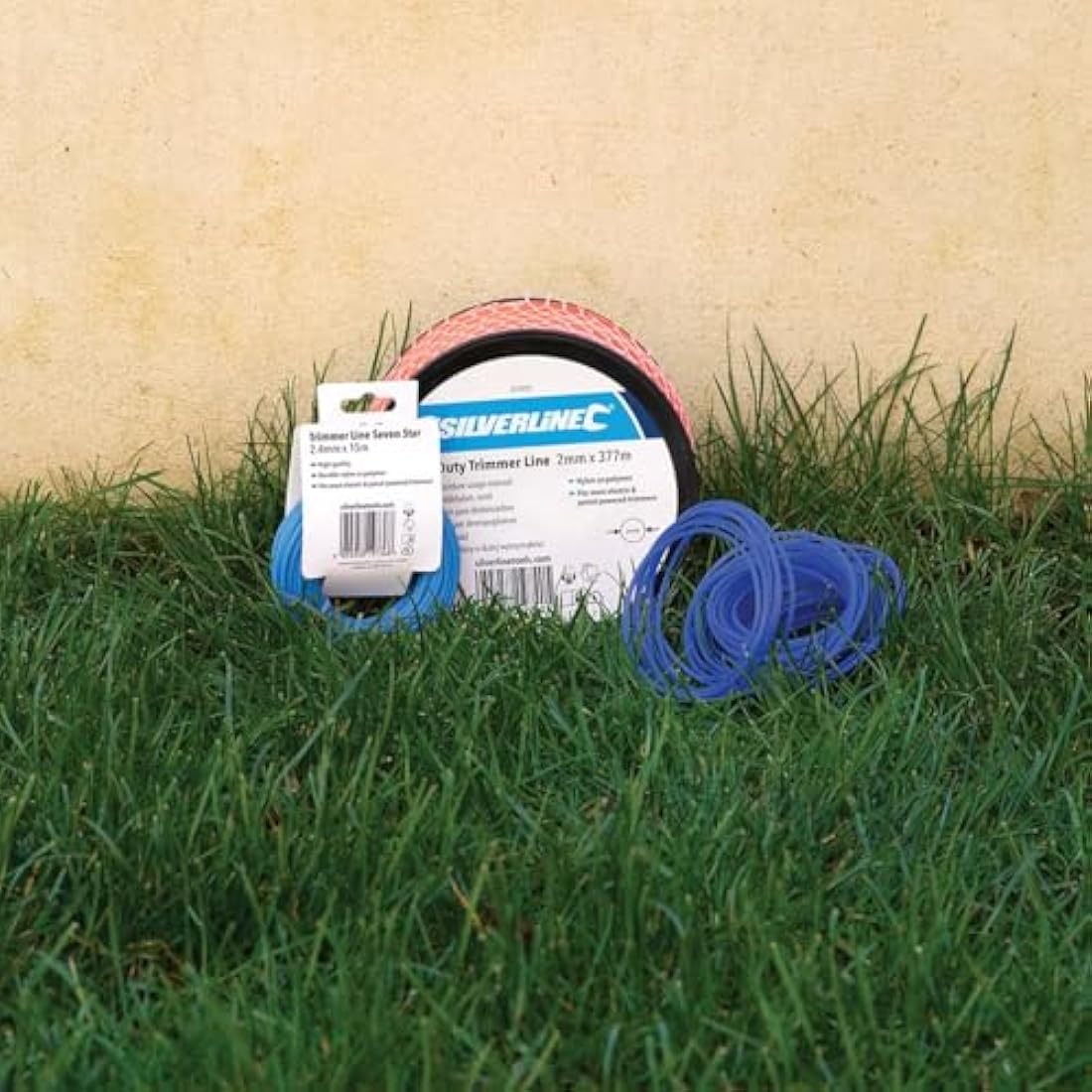 Silverline Heavy Duty Trimmer Cutting Line 2mm x 377m (427692)