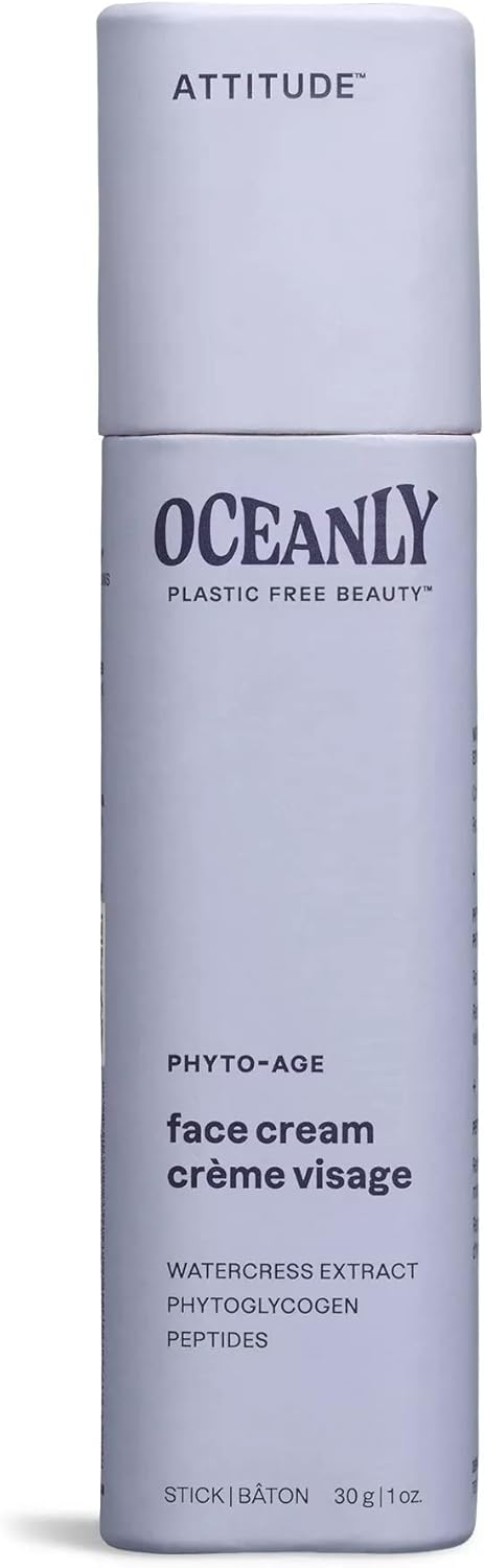 ATTITUDE Oceanly Face Cream Stick, 30 grams, New but slightly scruffy packaging