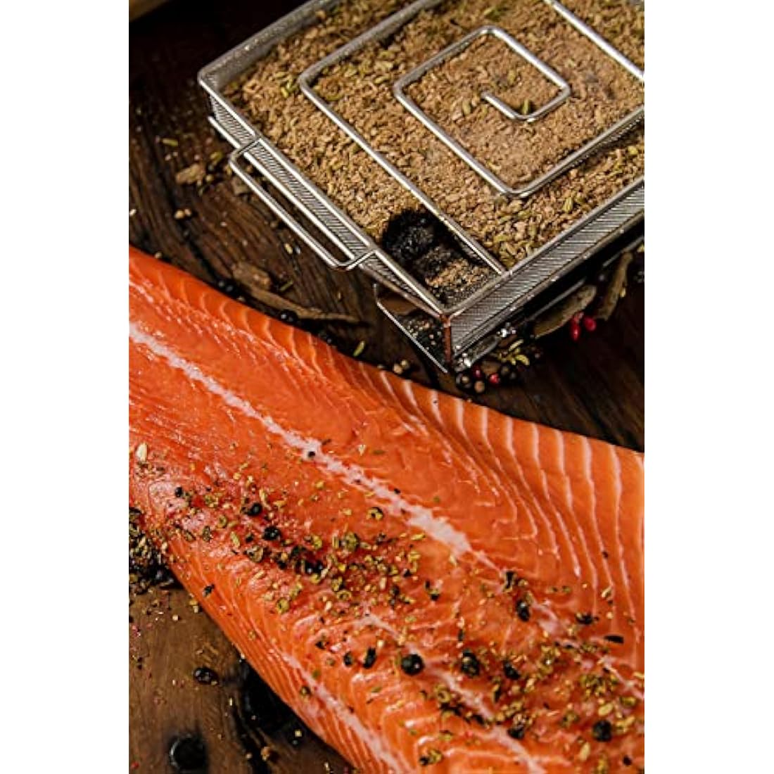 ProQ Large Cold Smoke Generator for Food Smoking, Long-lasting Cold Smoker, Maze Smoker for Cold Smoking, Outdoor Smokers for any BBQ or Cabinet