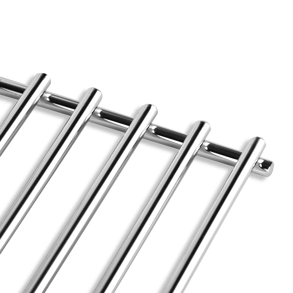 onlyfire GCG-8544 Stainless Steel Cladding Rod Grill Grates Fits for Weber 7637 Spirit II 200 and Spirit 200 Series Gas Grills,Set of 2