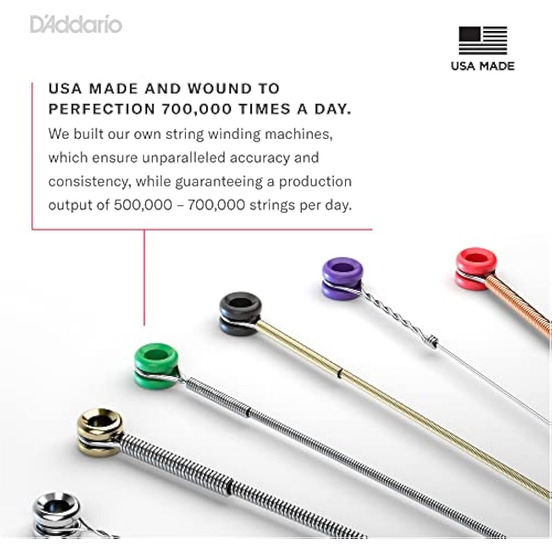 D'Addario Bass Guitar Strings - XL Nickel - EXL170 - Perfect Intonation, Consistent Feel, Powerful Durability - 4 String Set - 45-100 Regular Light, Long Scale