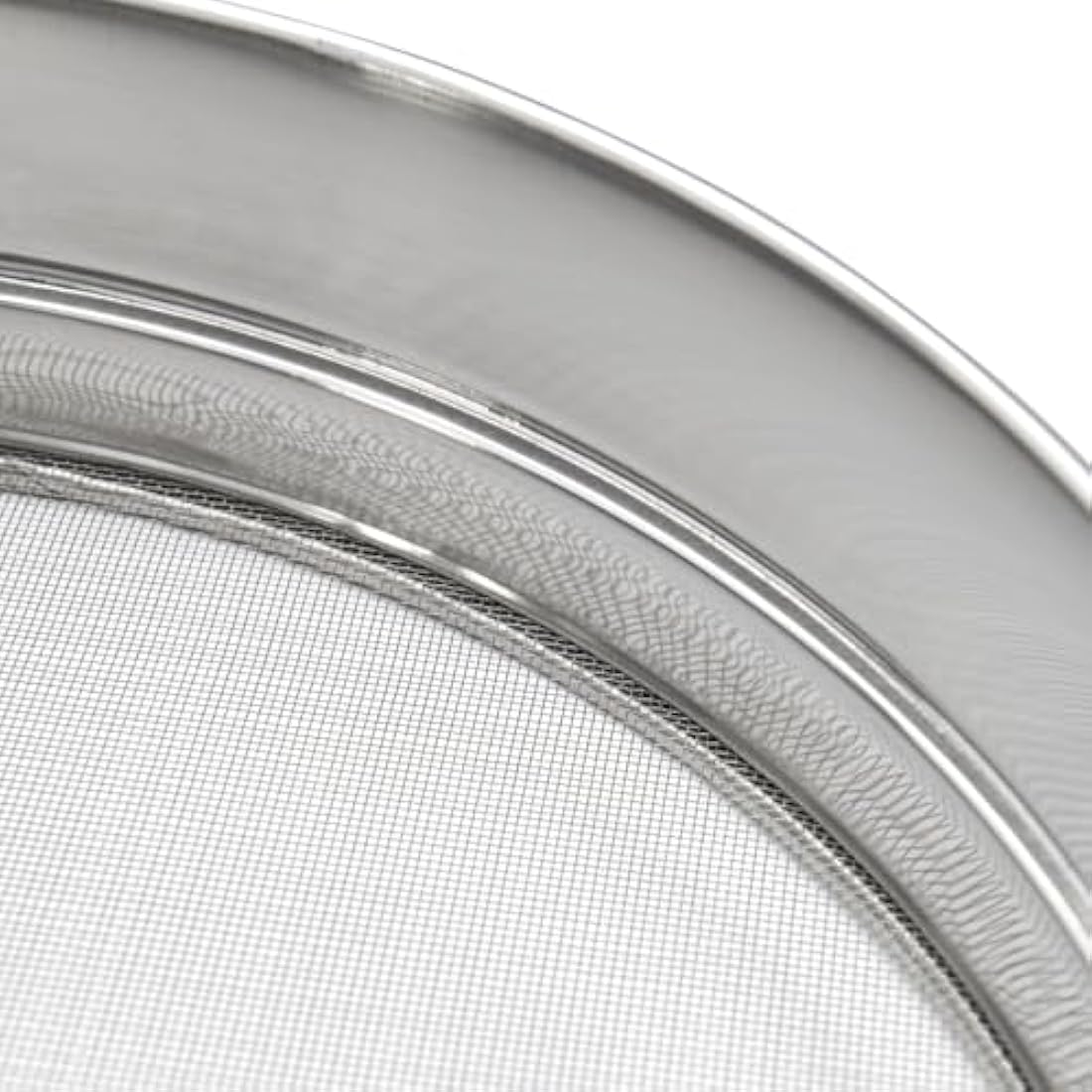 DE BUYER Sieve with Tight mesh (Ø 0.8 mm) -Diameter cm-4604.30, Stainless Steel, Silver, Diamètre 30 cm