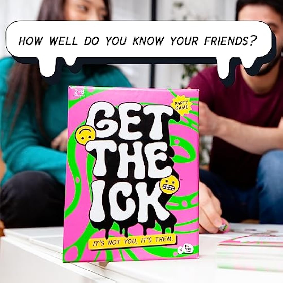 Big Potato Get the Ick: A Cringe-Inducing Party Game for Adults, for Adults and Teenagers