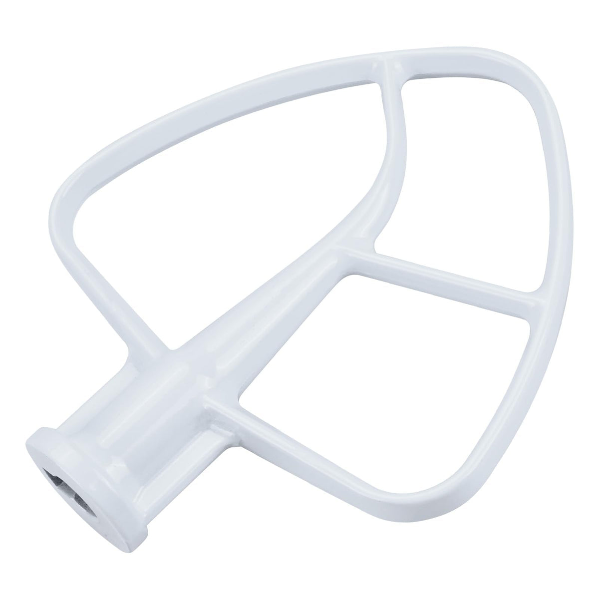 Flat Beater K45B for KitchenAid 4.5-5 Quart Tilt-Head Stand Mixers Artisan & Classic Series by MMOBIEL - Aluminum Paddle Attachment - Pastry Beater -