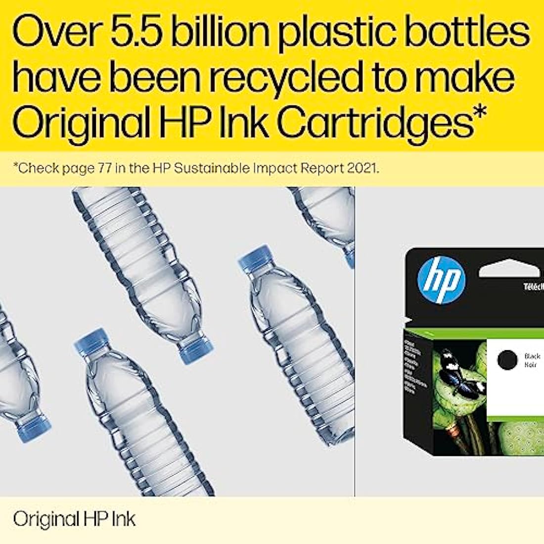 HP T6N01AE 303 Original Ink Cartridge, Tri-color, Single Pack