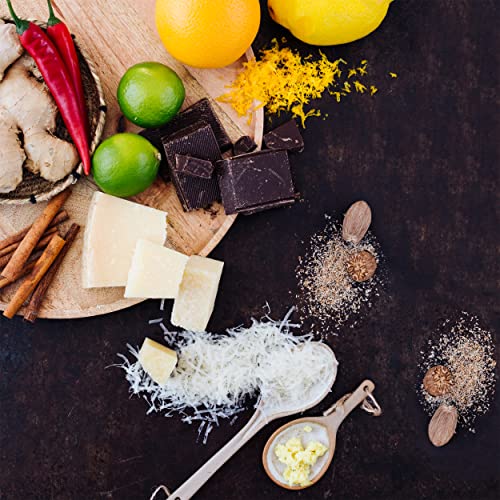 Microplane Zester grater for citrus fruits, hard cheese, ginger, chocolate, nutmeg and truffle with stainless steel blades - Made in USA